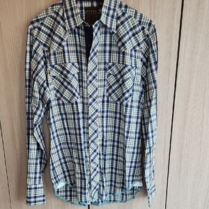 Roper Multicolor Plaid Western Shirt